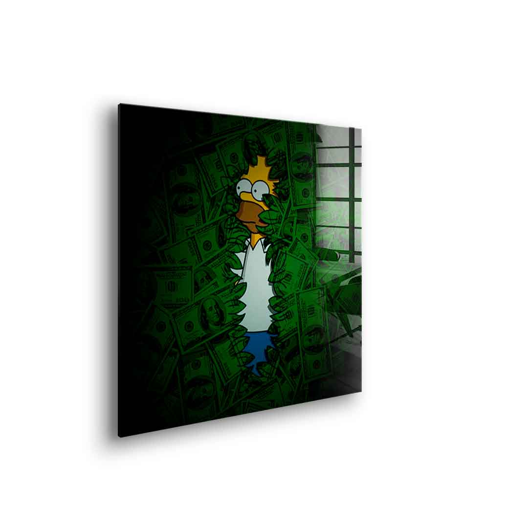 Bunch of money - Acrylic glass