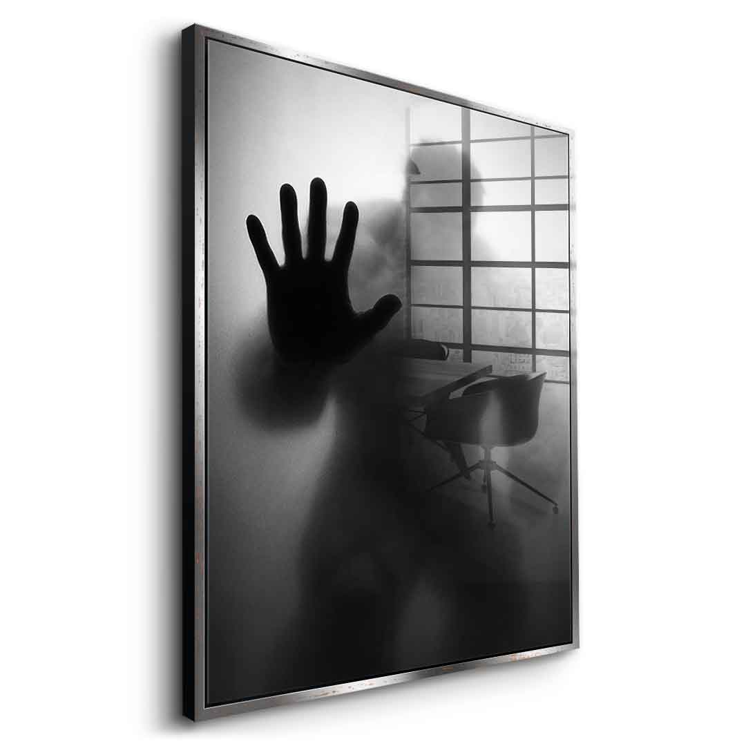 Hulk's Silhouette - Acrylic Glass