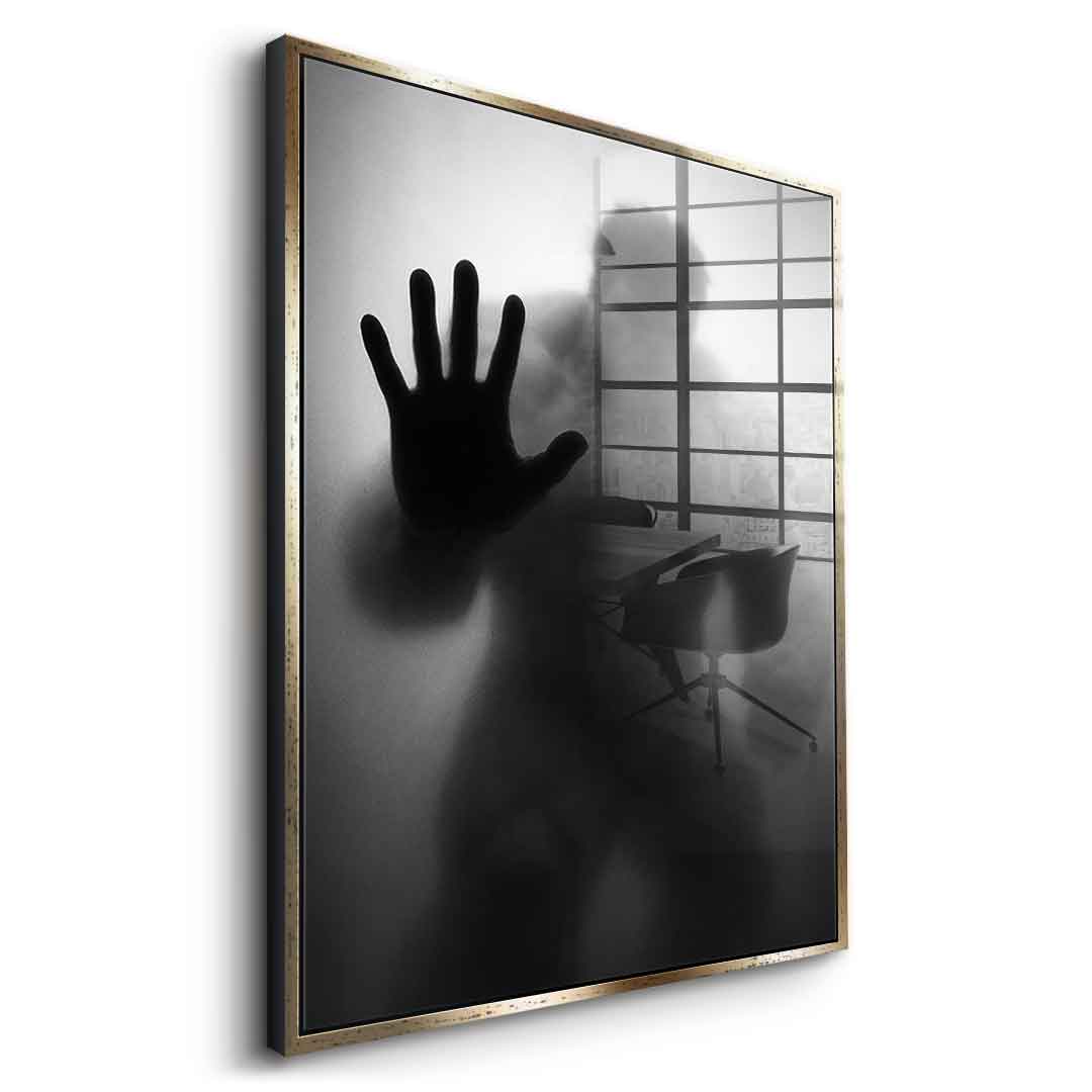 Hulk's Silhouette - Acrylic Glass