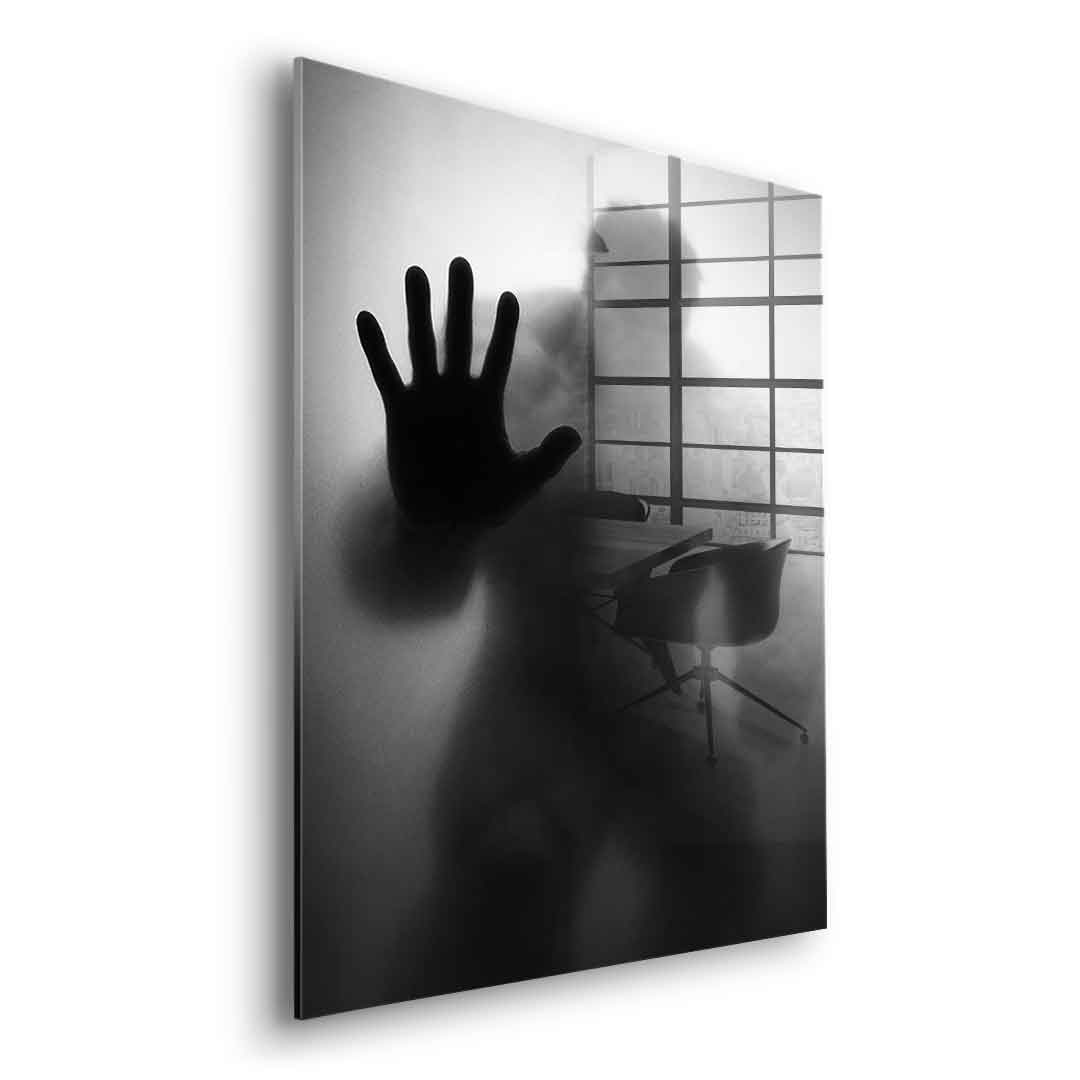 Hulk's Silhouette - Acrylic Glass