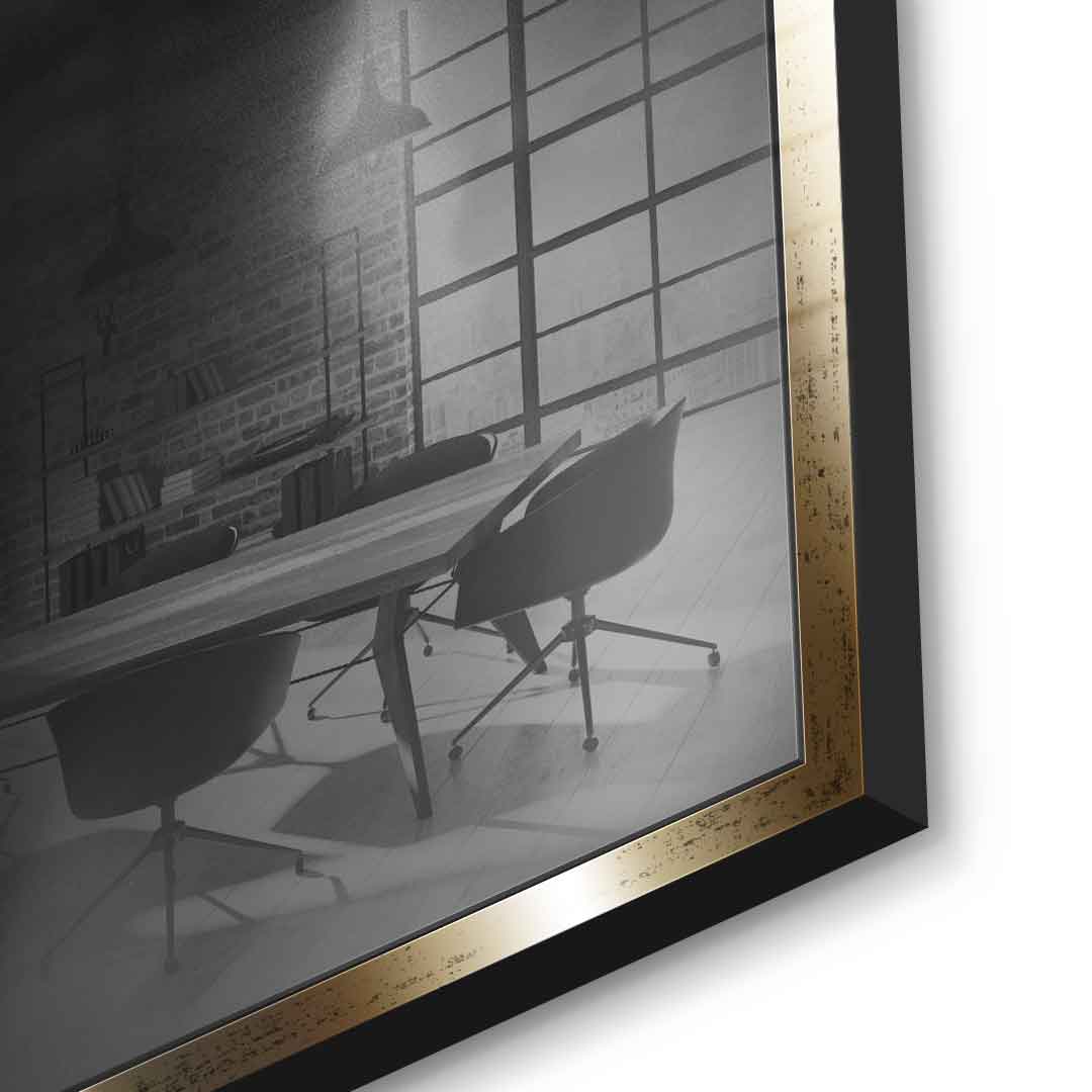 Hulk's Silhouette - Acrylic Glass