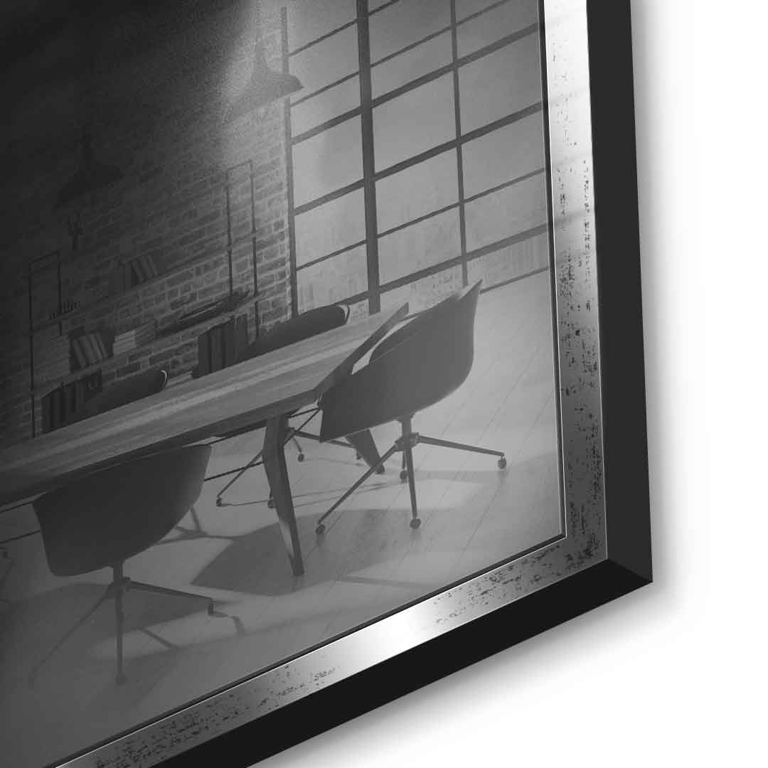 Hulk's Silhouette - Acrylic Glass