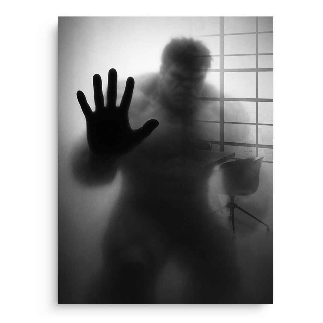 Hulk's Silhouette - Acrylic Glass