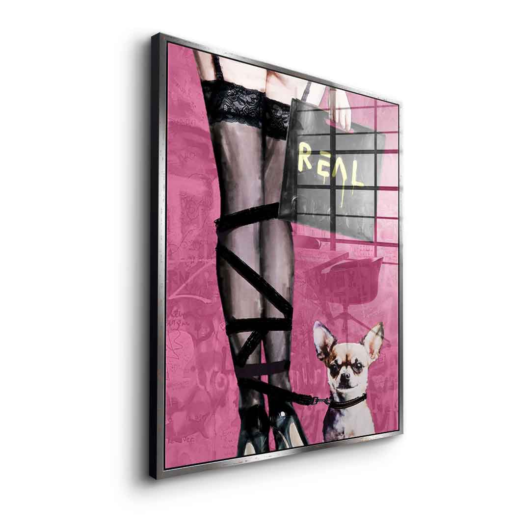 Strappy Stiletto - Acrylic glass