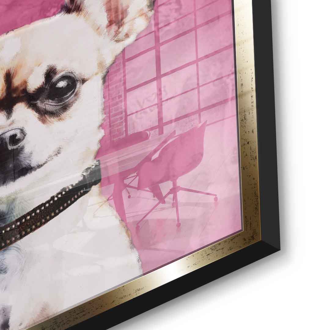 Strappy Stiletto - Acrylic glass