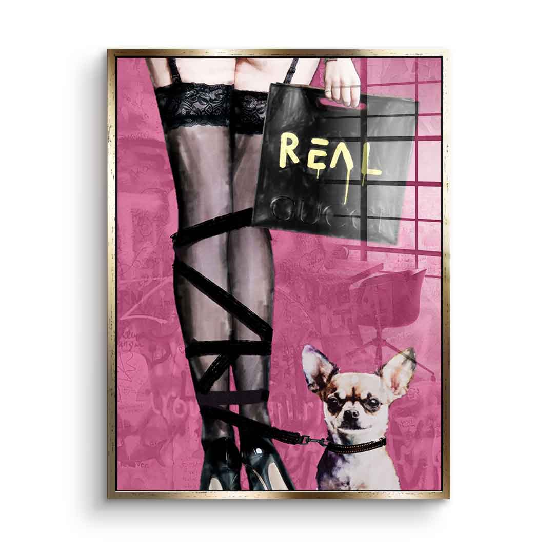 Strappy Stiletto - Acrylglas