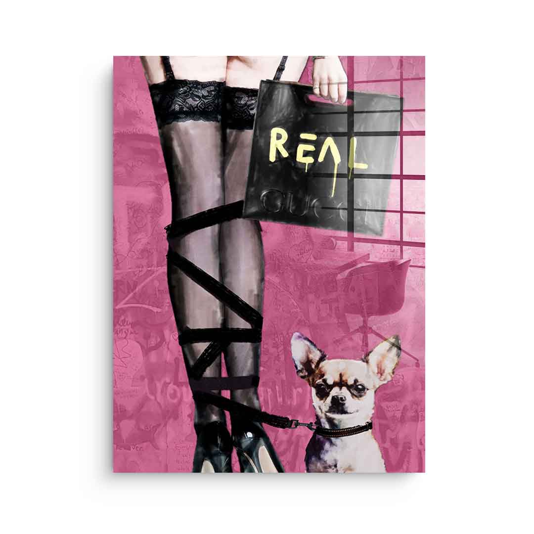 Strappy Stiletto - Acrylglas