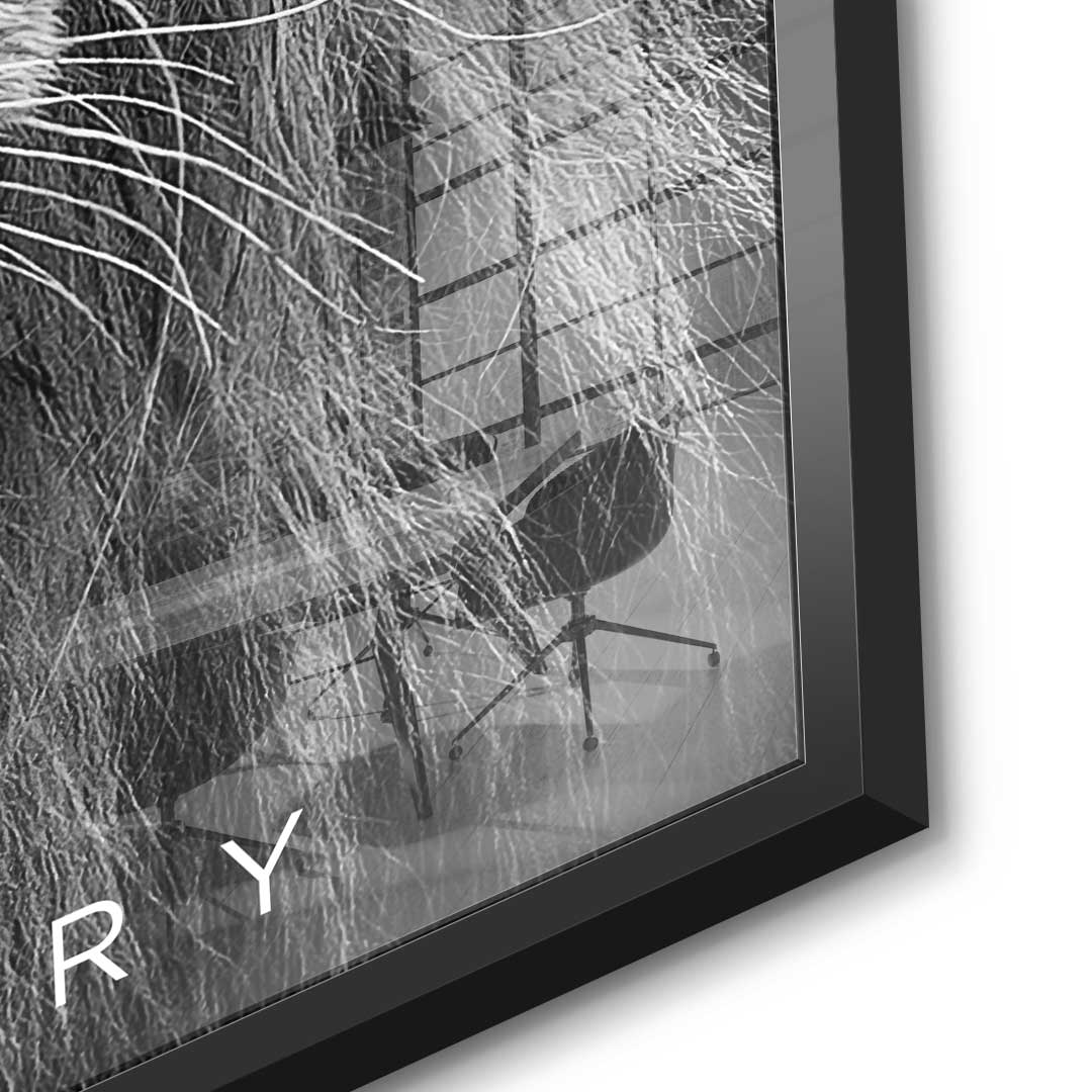 Hungry Face - Acrylglas