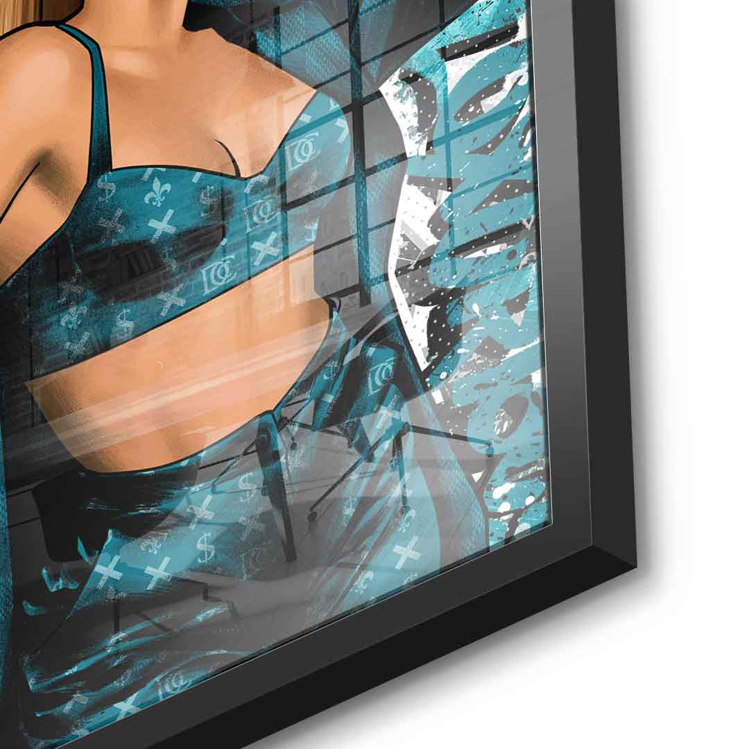 DCC Girl - Acrylglas