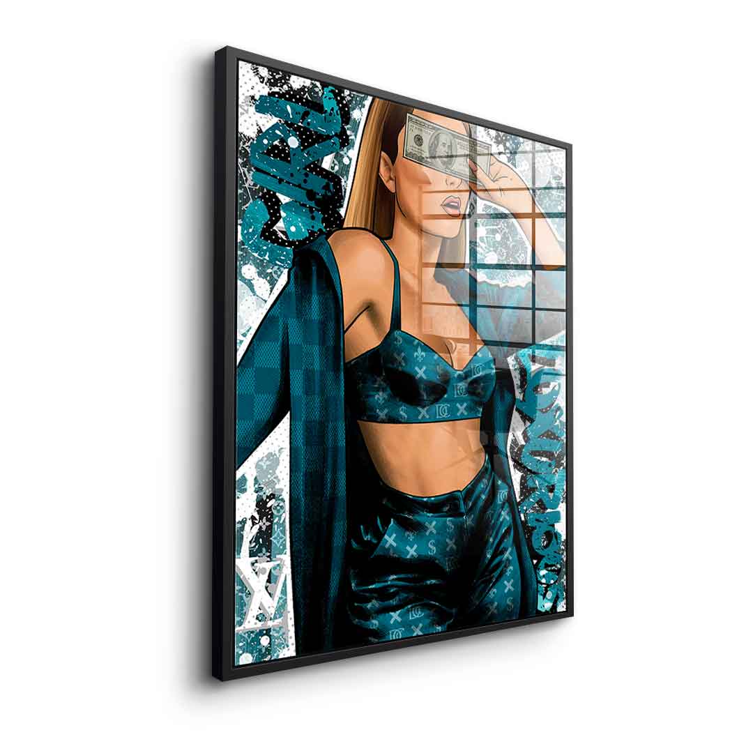 DCC Girl - Acrylglas