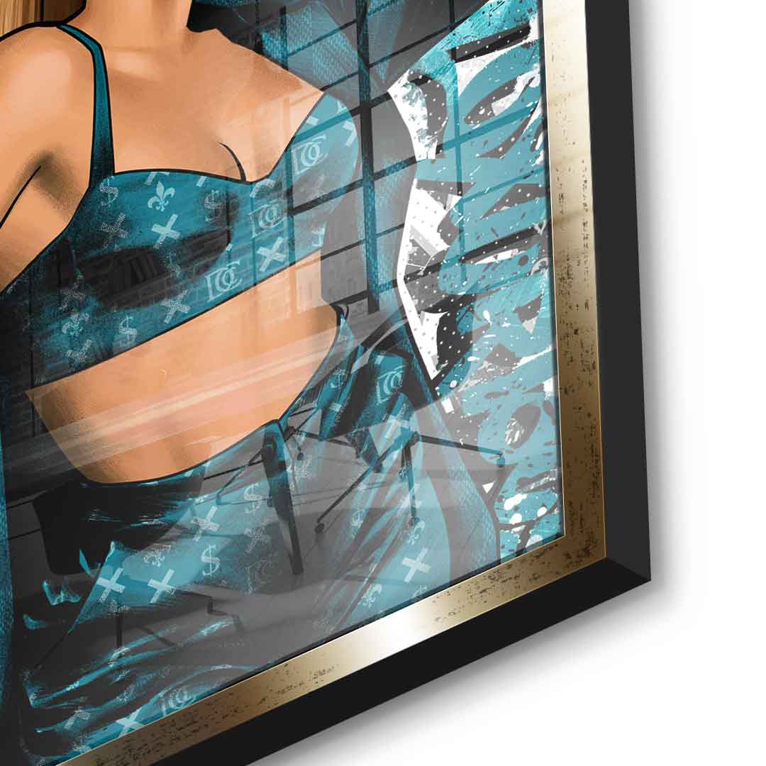 DCC Girl - Acrylglas