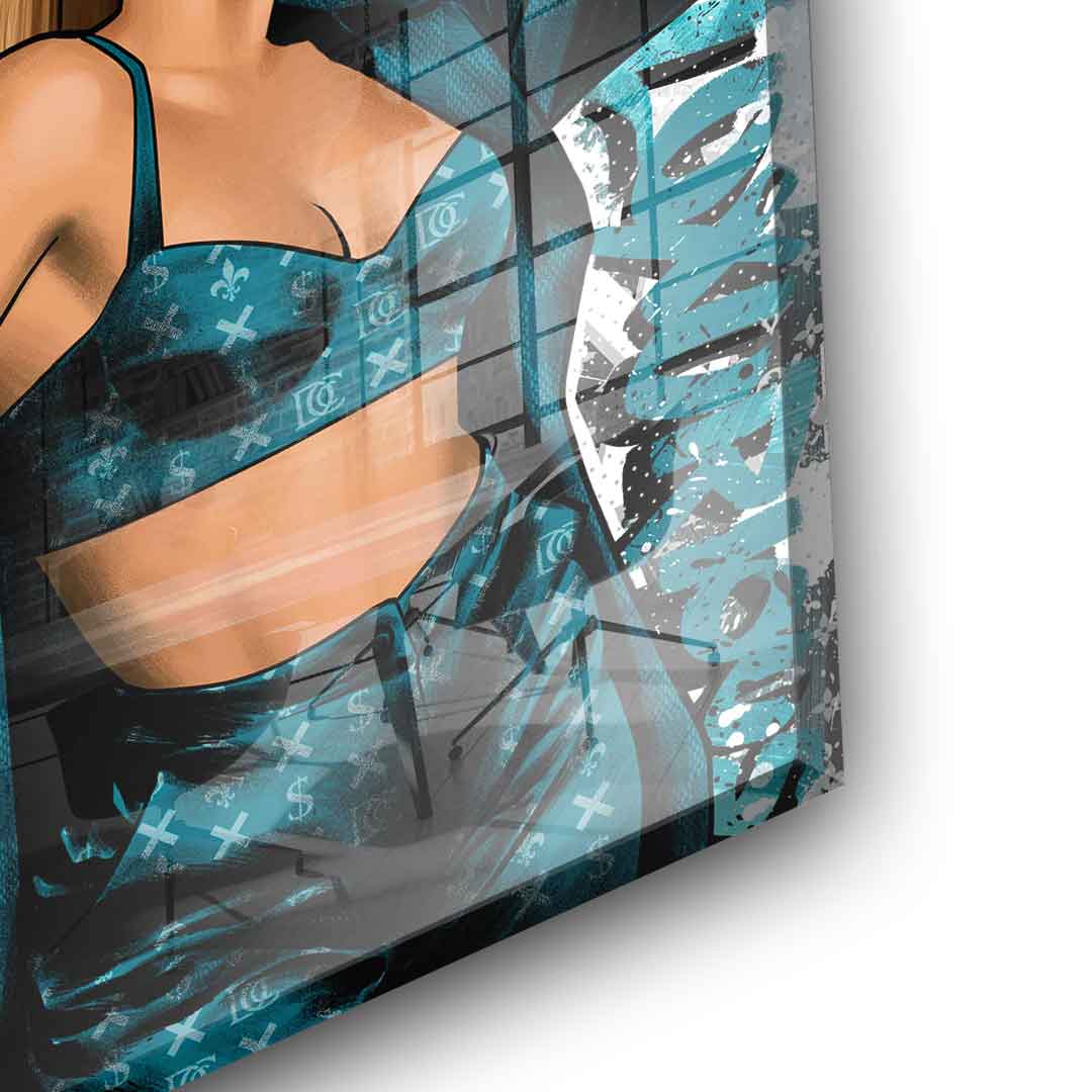 DCC Girl - Acrylglas