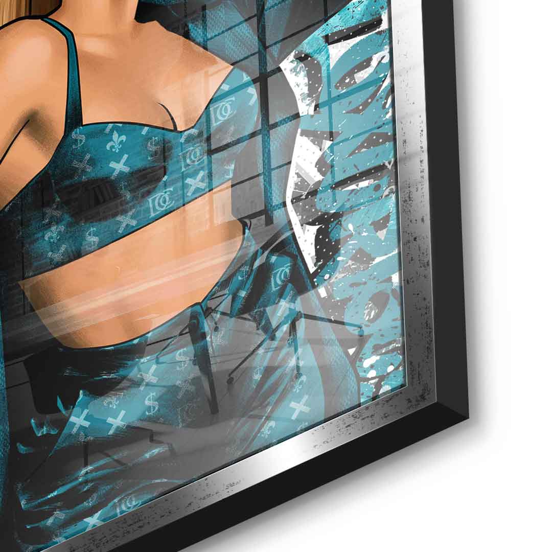 DCC Girl - Acrylglas