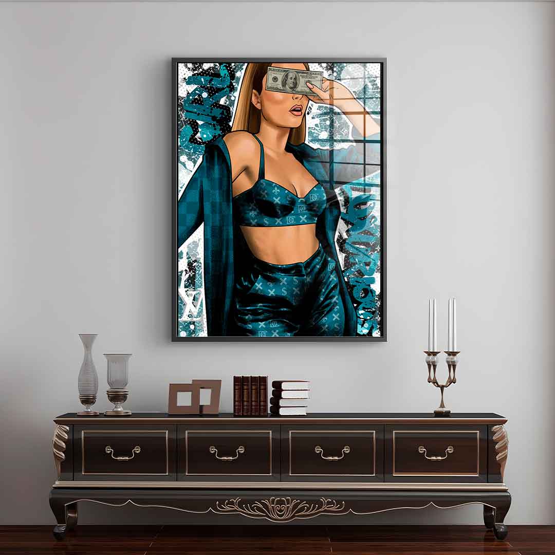 DCC Girl - Acrylglas