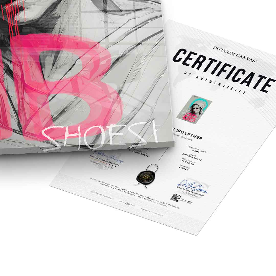 I Need Money - Acrylglas