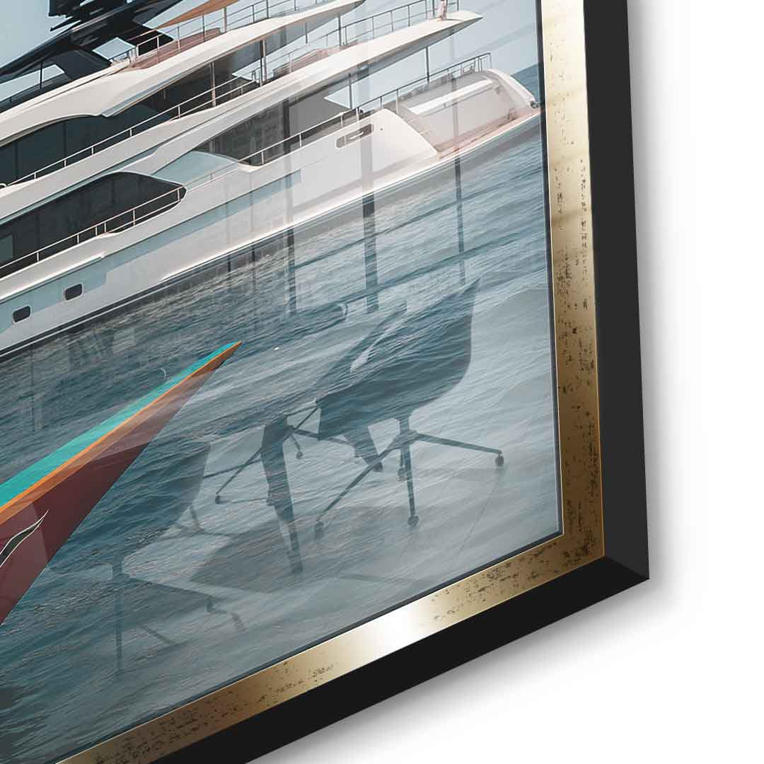 IT ALL STARTS WITH A DREAM - acrylic glass