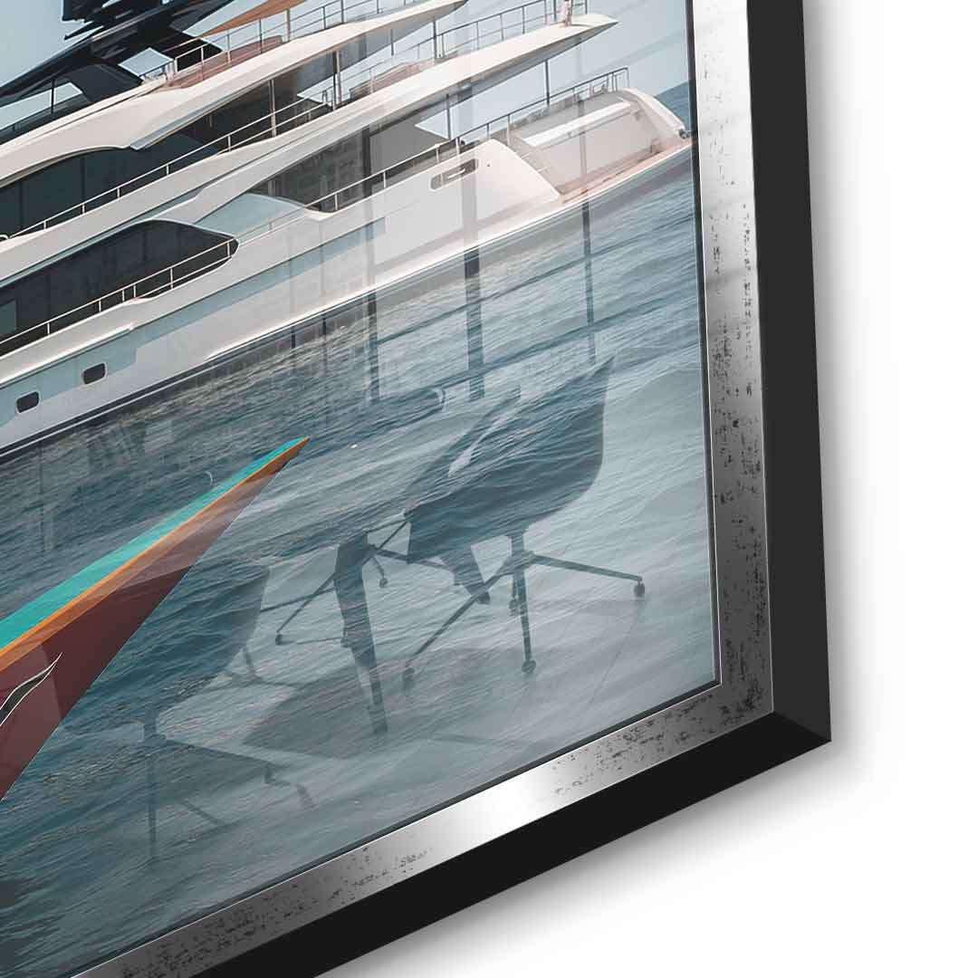 IT ALL STARTS WITH A DREAM - acrylic glass