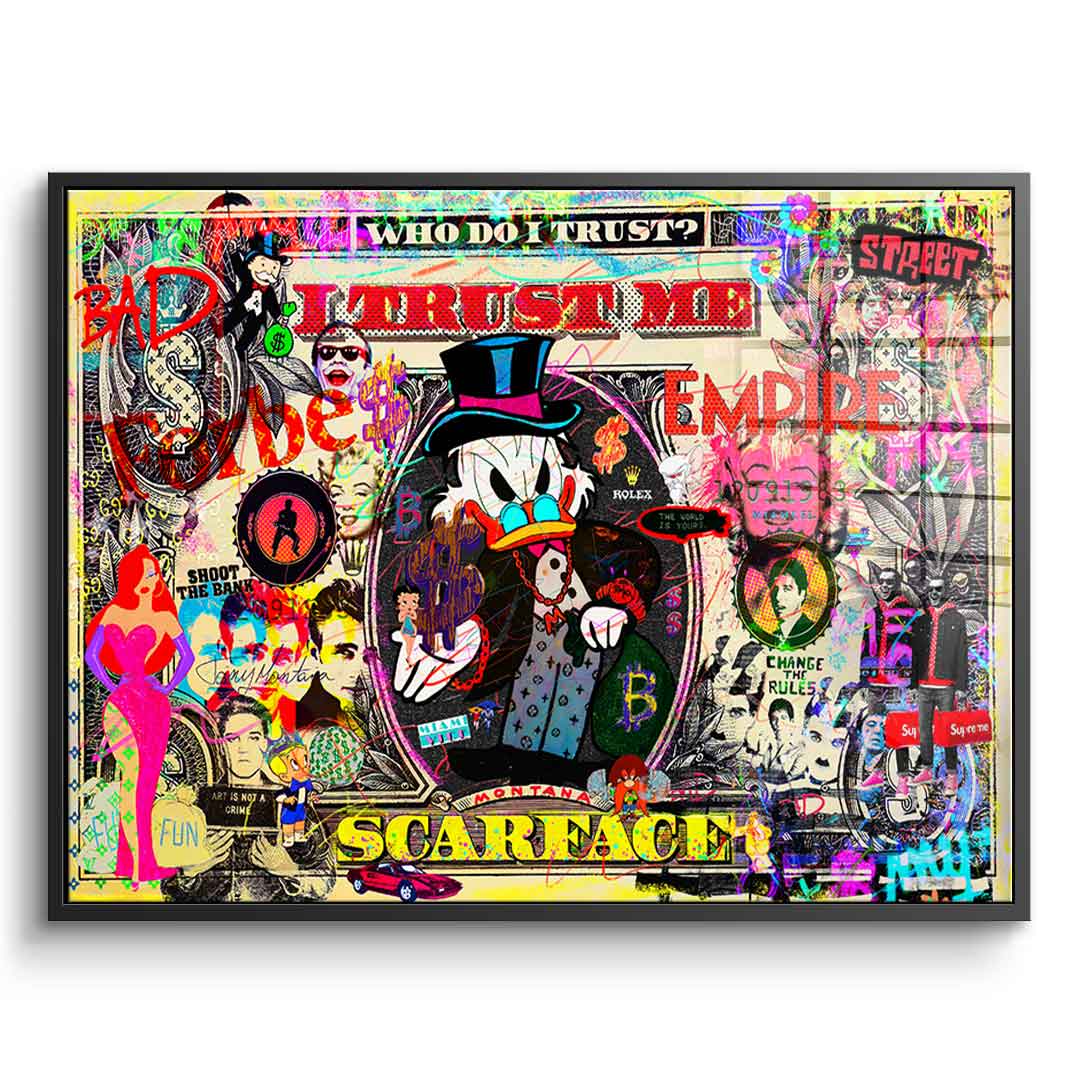 I TRUST ME - Acrylglas