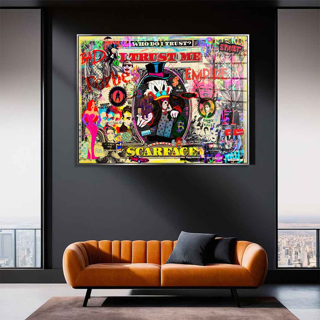 I TRUST ME - Acrylglas