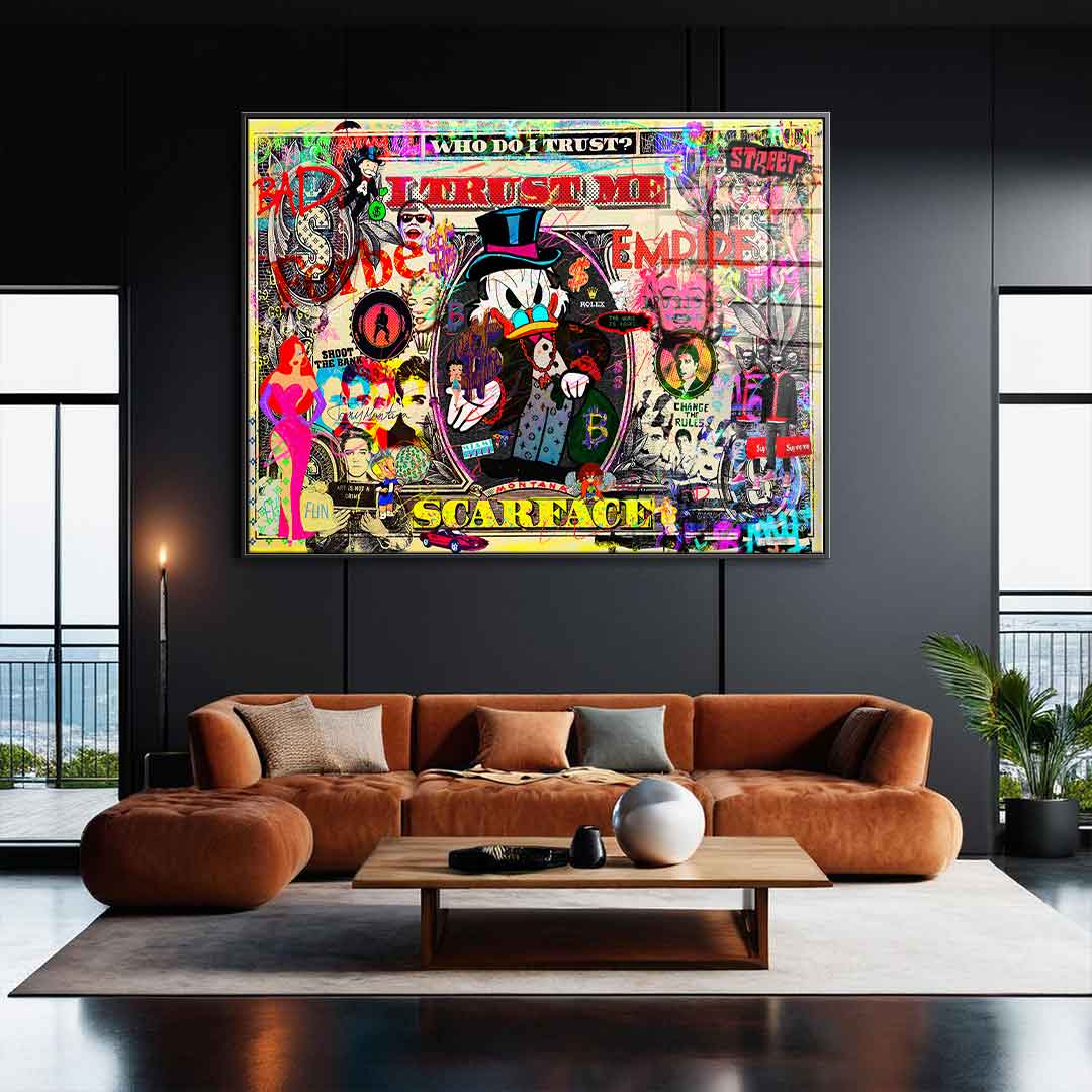 I TRUST ME - Acrylglas