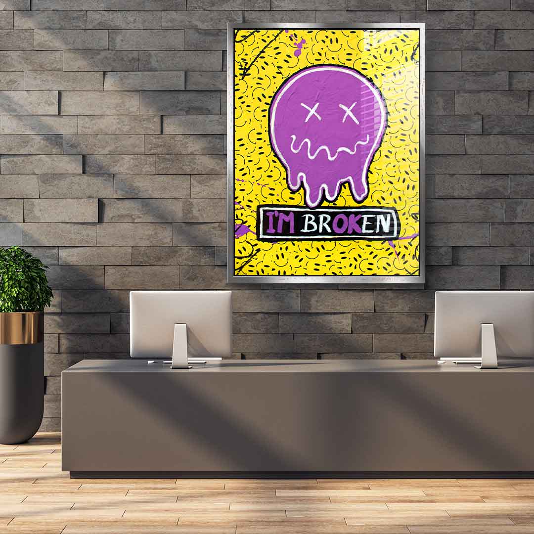 I'm Broken - Acrylic glass