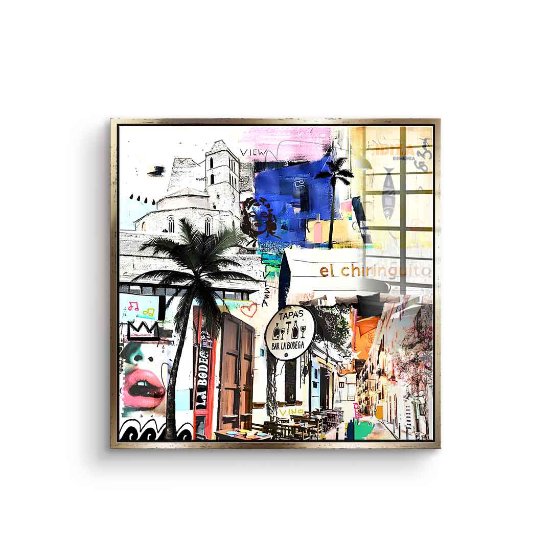 Ibiza Funk - Acrylic glass