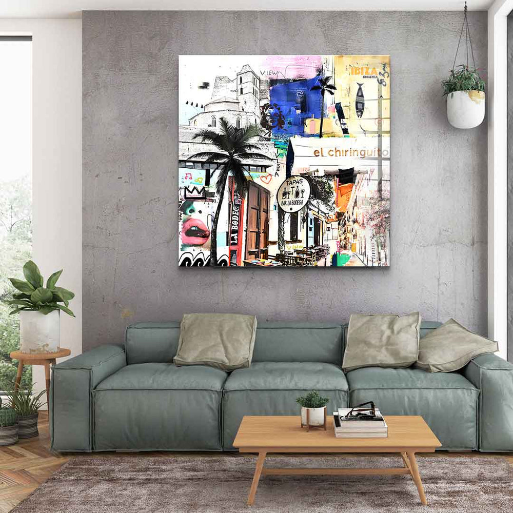 Ibiza Funk Acrylglasbild – Ansicht 3