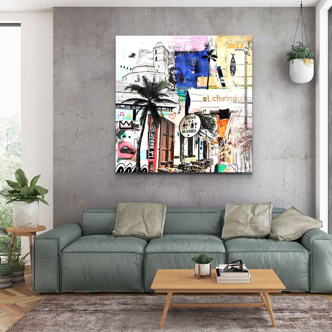 Ibiza Funk - Acrylic glass