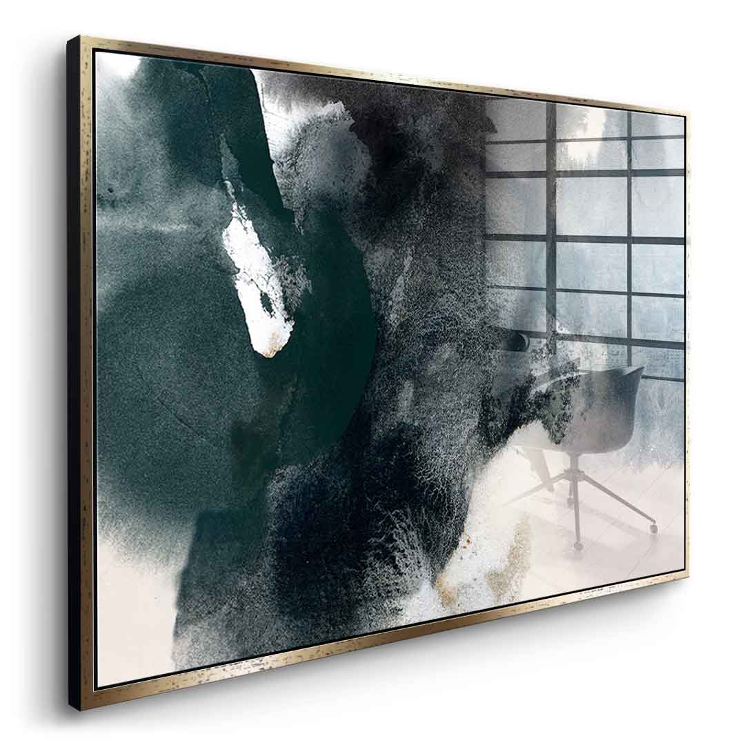 Initial - Acrylic glass