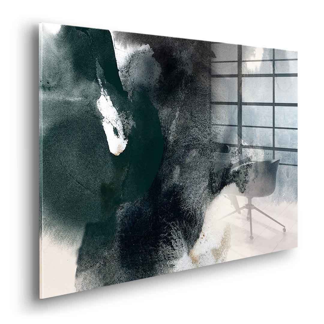 Initial - Acrylic glass