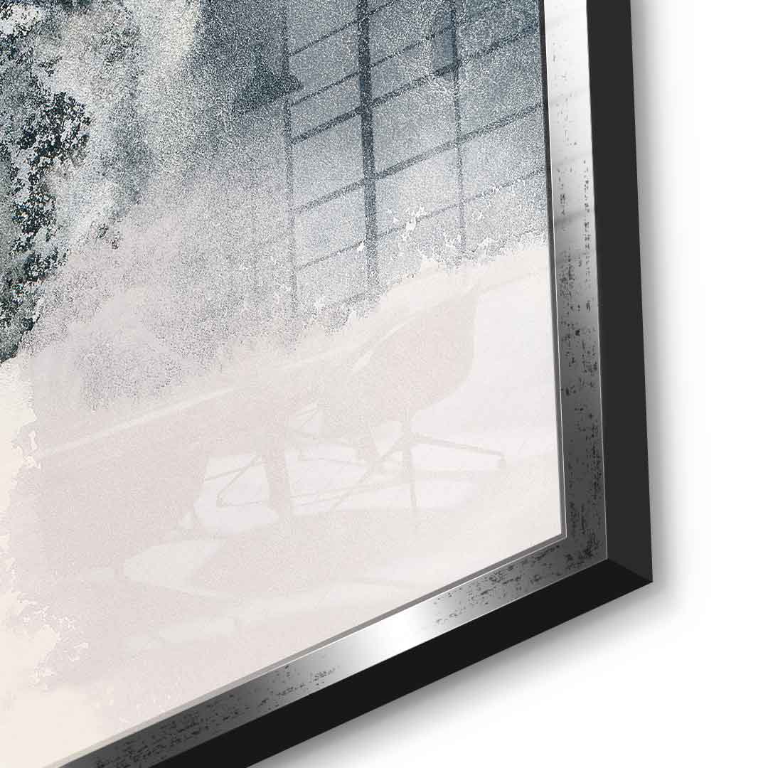 Initial - Acrylic glass