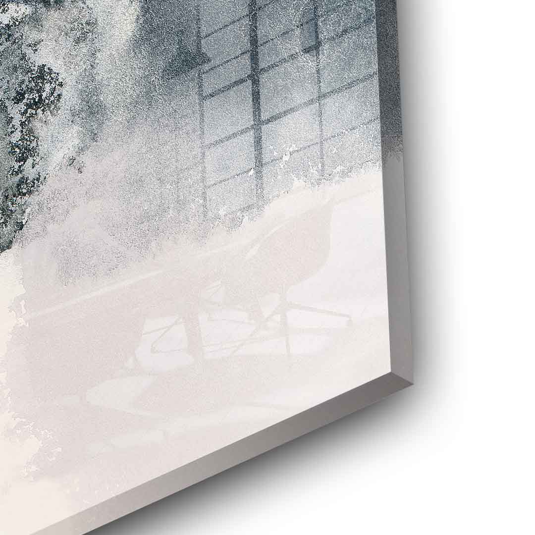 Initial - Acrylic glass