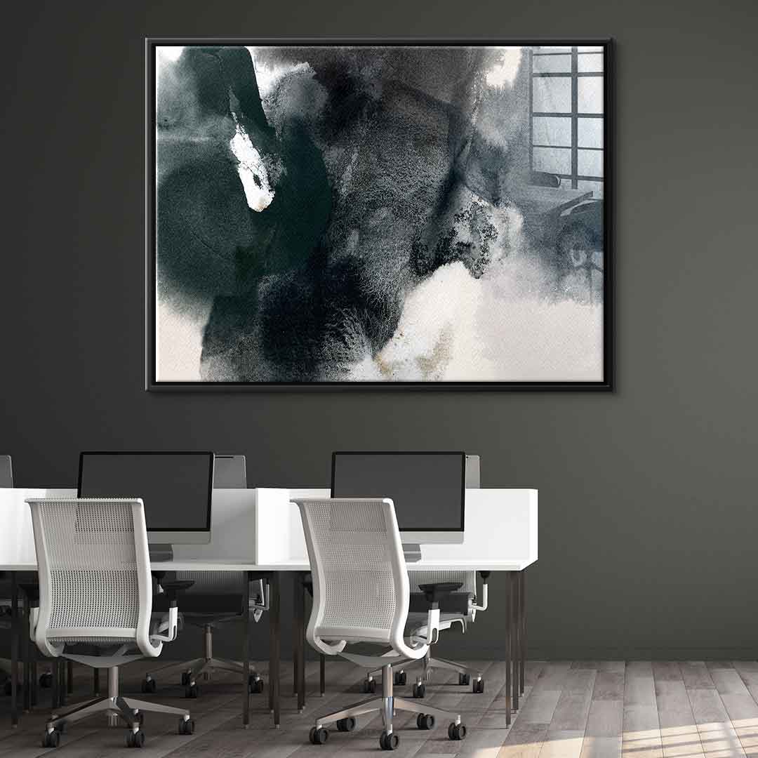 Initial - Acrylic glass