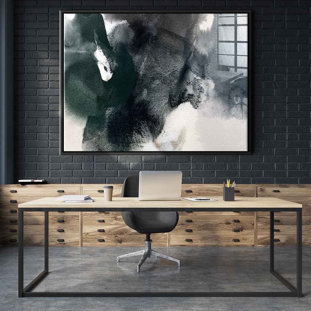 Initial - Acrylic glass