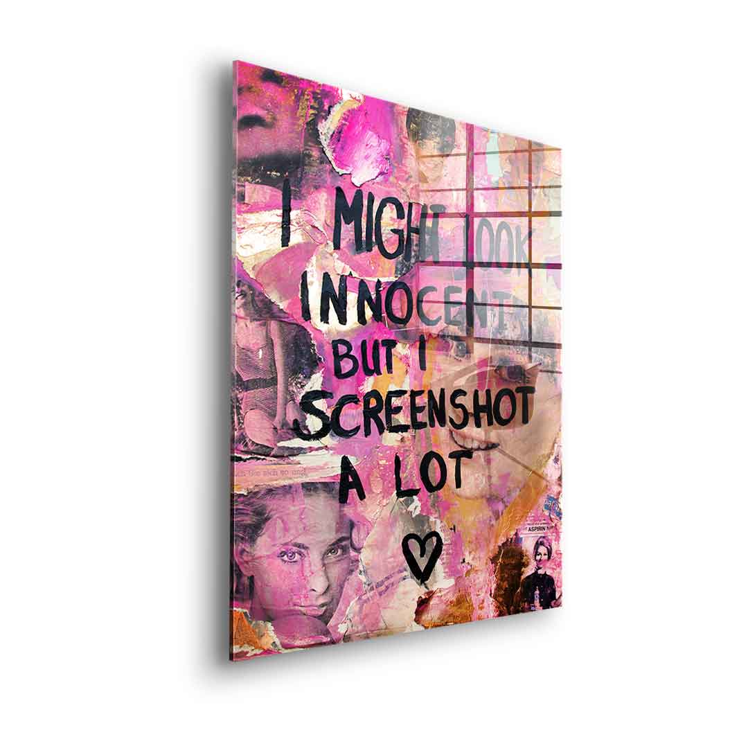 Innocent but screenshot a lot - Acrylglas