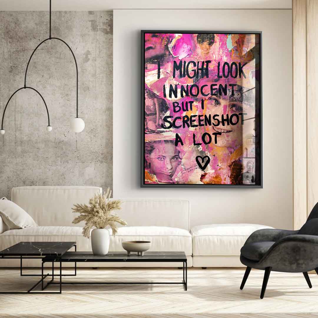 Innocent but screenshot a lot - Acrylglas