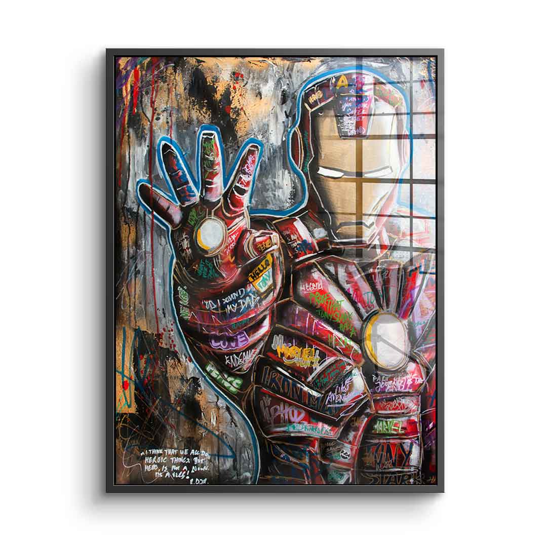 Iron Man - Acrylic glass