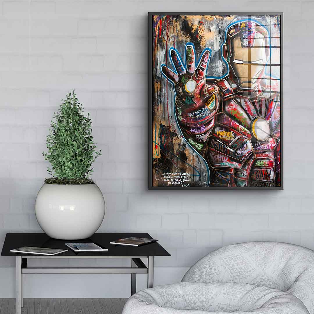 Iron Man - Acrylic glass