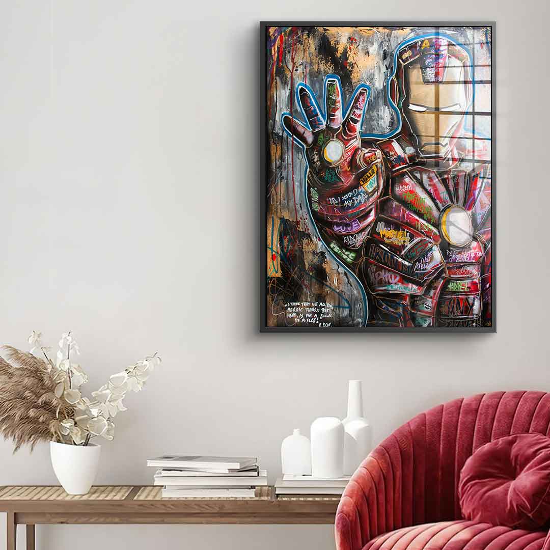 Iron Man - Acrylic glass