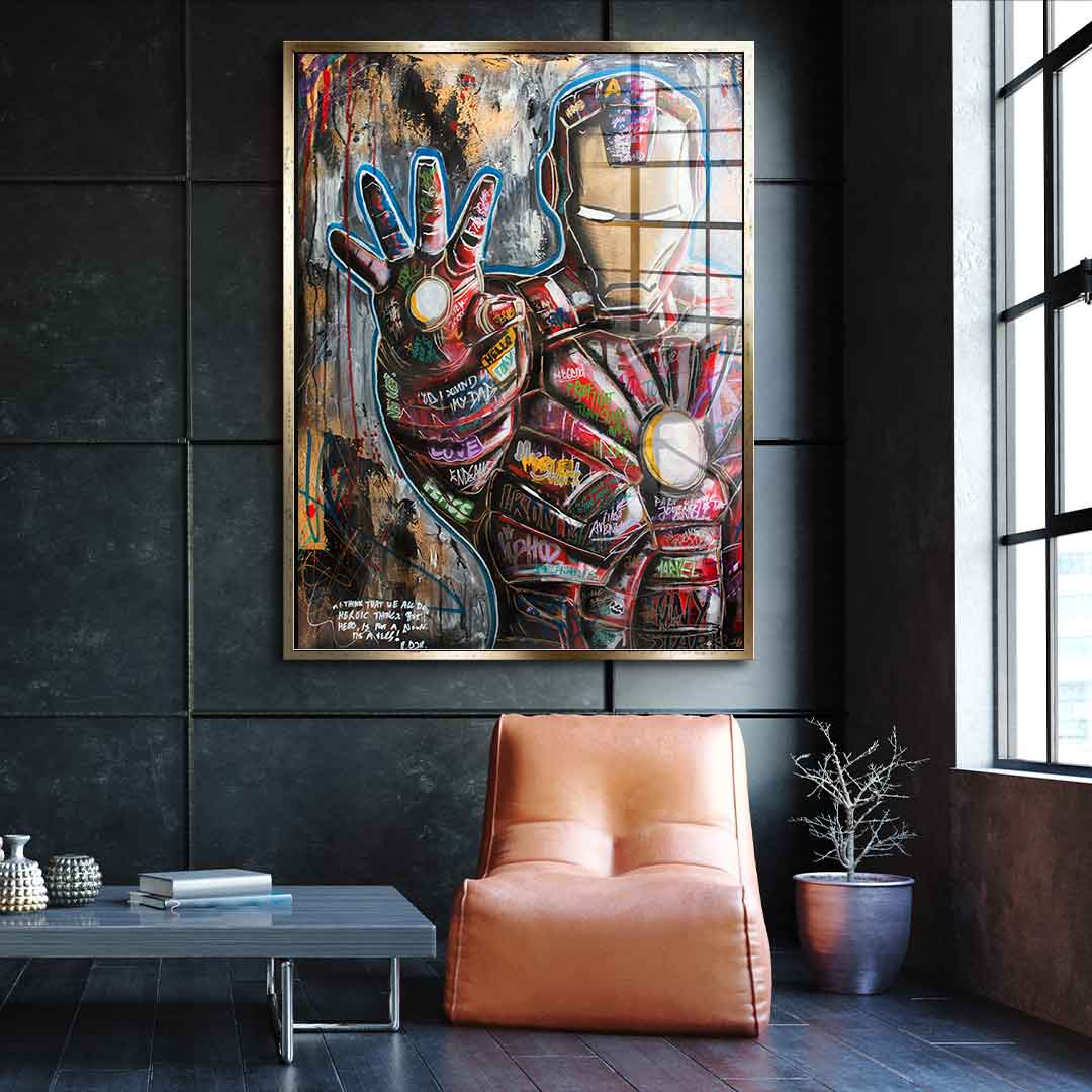 Iron Man - Acrylic glass