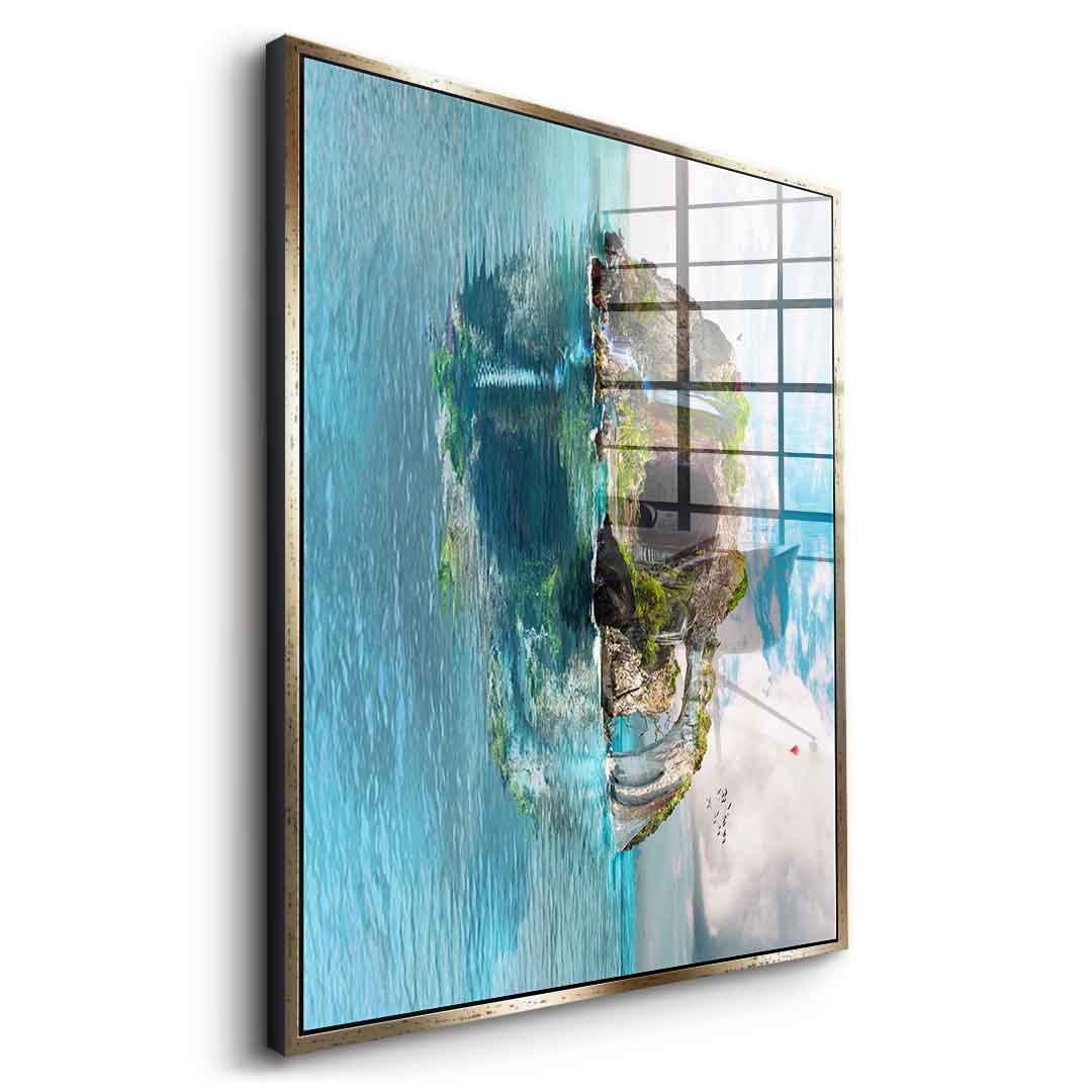 Island Skull - Acrylic glass