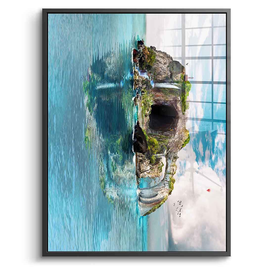 Island Skull - Acrylic glass