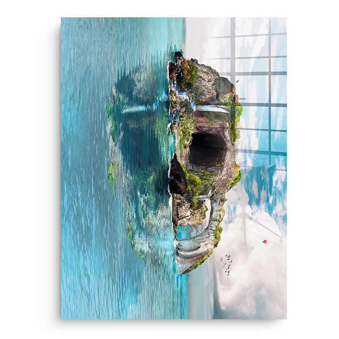 Island Skull - Acrylic glass
