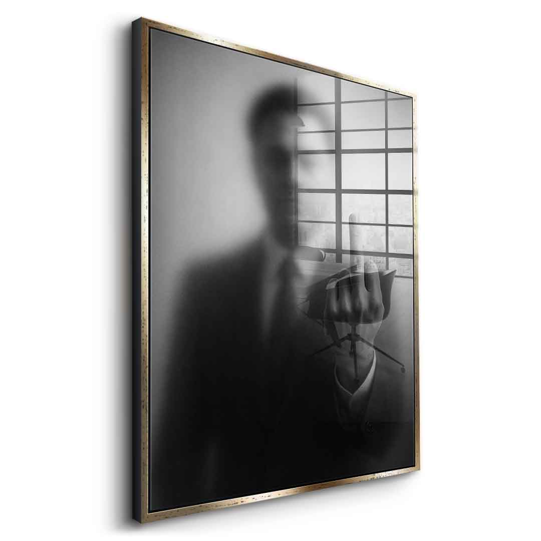 J. Belfort's Silhouette - Acrylic glass