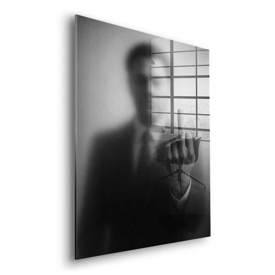J. Belfort's Silhouette - Acrylic glass