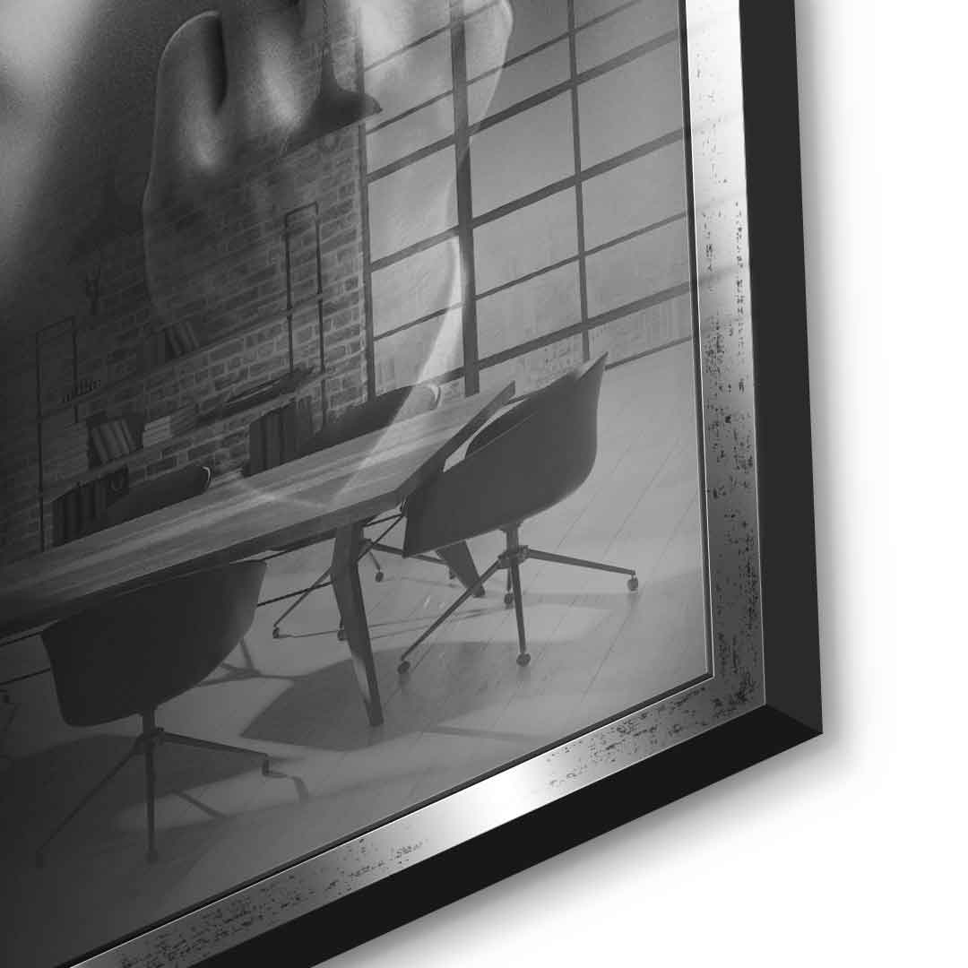 J. Belfort's Silhouette - Acrylic glass