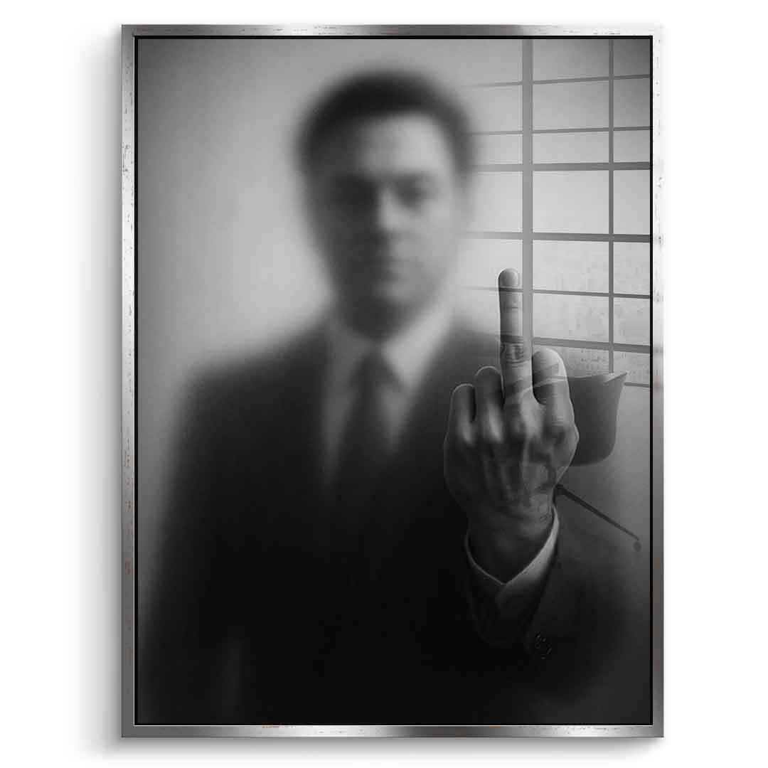 J. Belfort's Silhouette - Acrylic glass