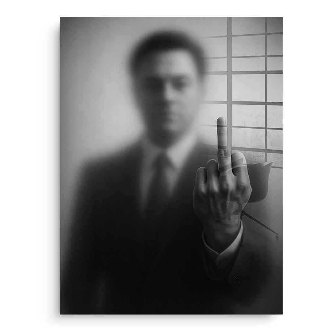 J. Belfort's Silhouette - Acrylic glass