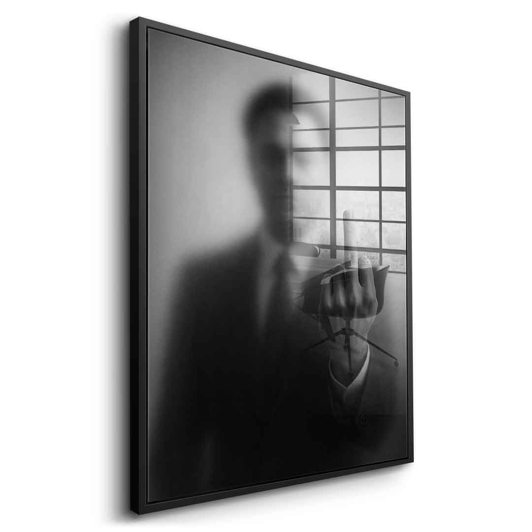 J. Belfort's Silhouette - Acrylic glass