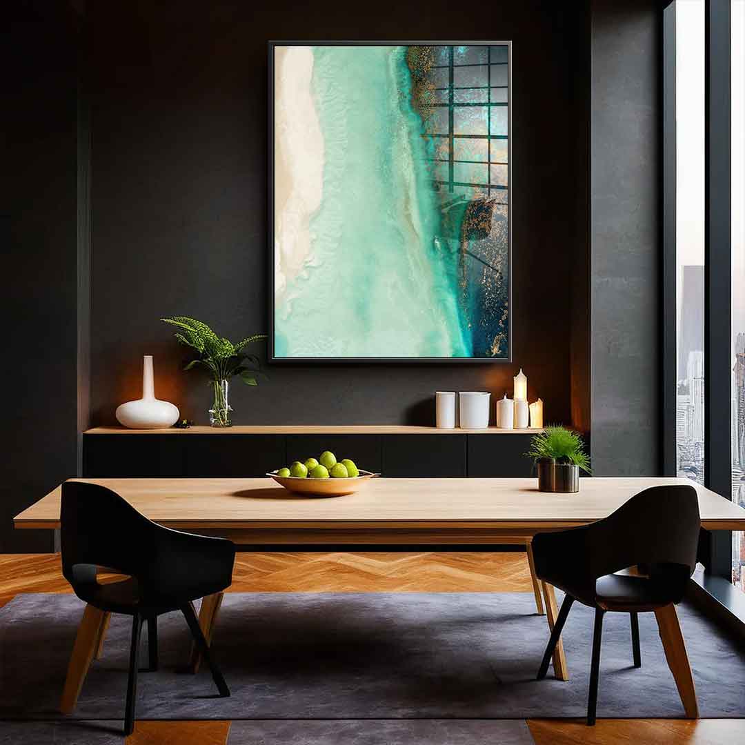 Jade Waters - Acrylic glass